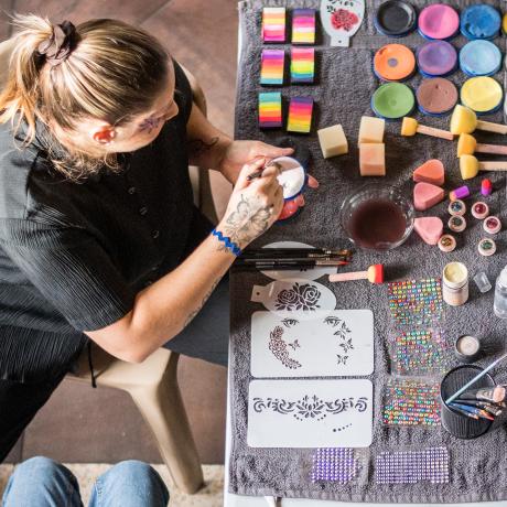 Séances de maquillage - Le Sauze - Séance de maquillage