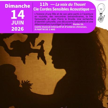Spectacle "La voix du Thouet" à l'Alternateur_Seyne - affiche