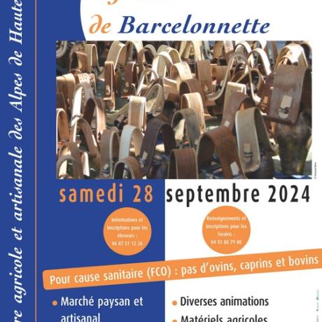 23ème foire agricole Barcelonnette