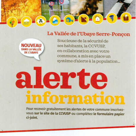 Alerte information