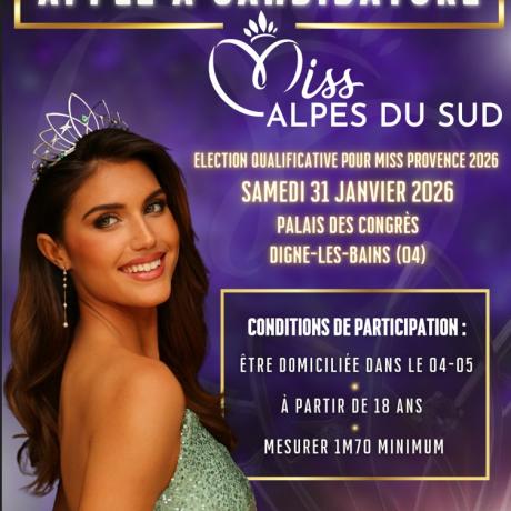 Candidature miss du sud