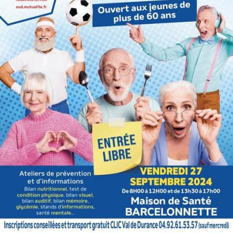 Check-up santé Barcelonnette 2024