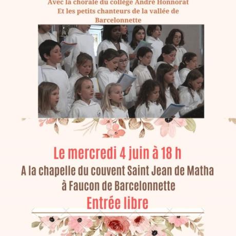 Chorale fin d'année scolaire 2025