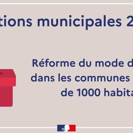 Elections municipales 2026 scrutin
