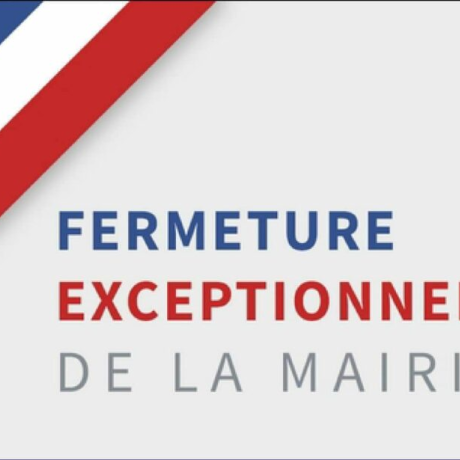 Fermeture mairie