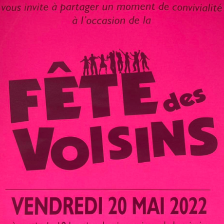 Fête des voisins 2022