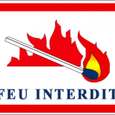 feu interdit