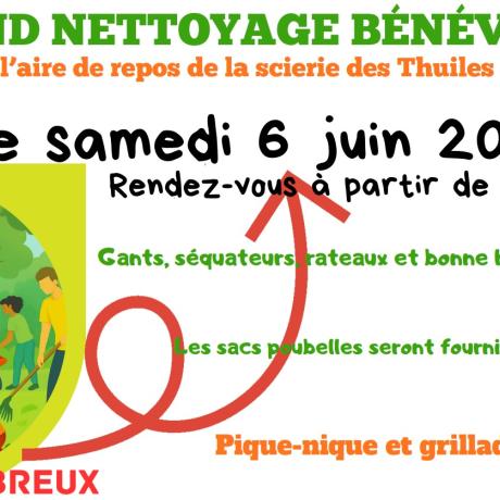 grand nettoyage scierie 2026