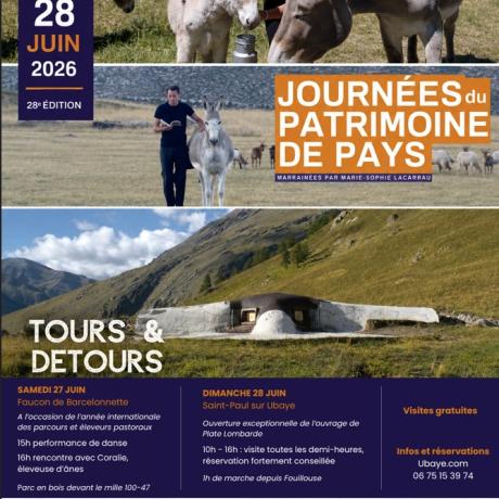 Journées patrimoine de pays 2026