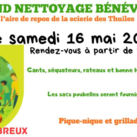 Nettoyage bénévole 2026