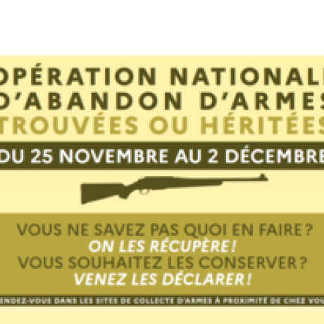 Opération nationale arme