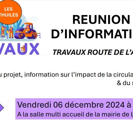 Réunion d'information l'Aupillon