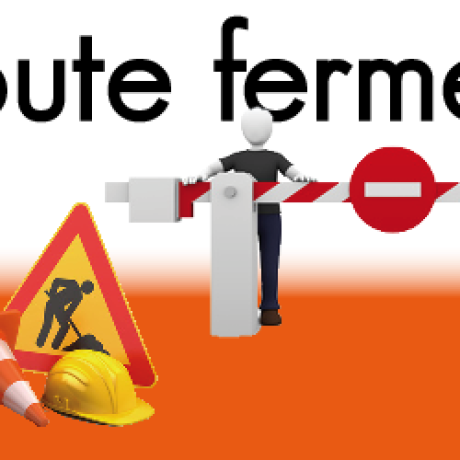 Route fermée