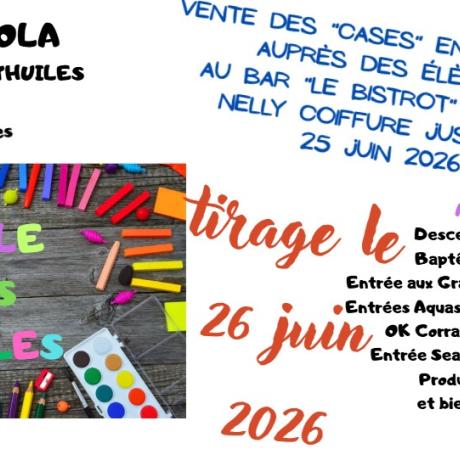 Tombola école 2026