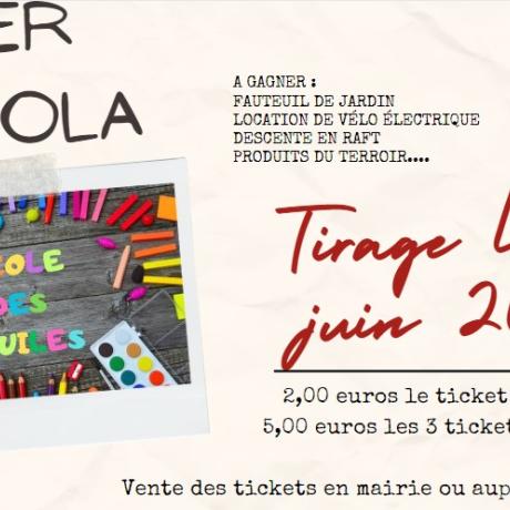 Tombola école