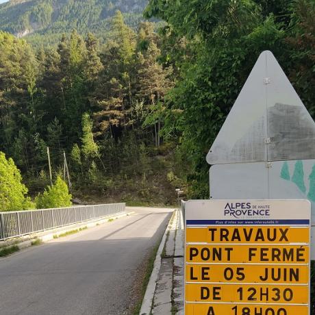 Travaux pont Ubaye