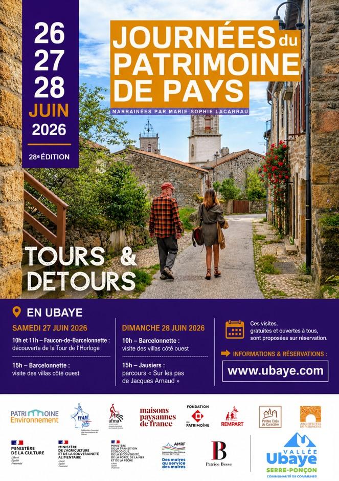 Journées du patrimoine 2026