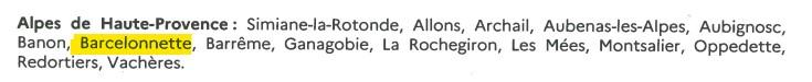 Liste communes 04 Liste communes 04