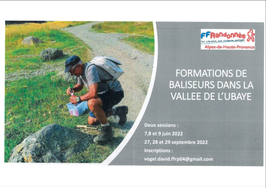 Formations de baliseurs en Ubaye