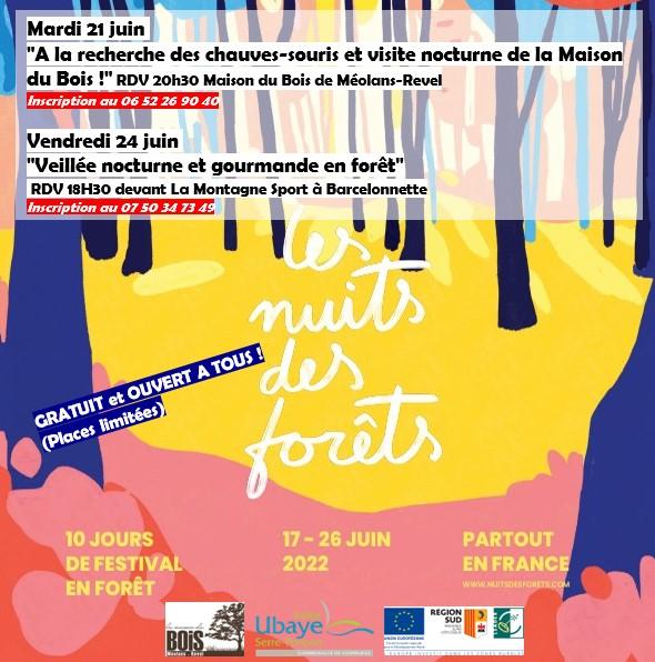 Nuits des forets Ubaye