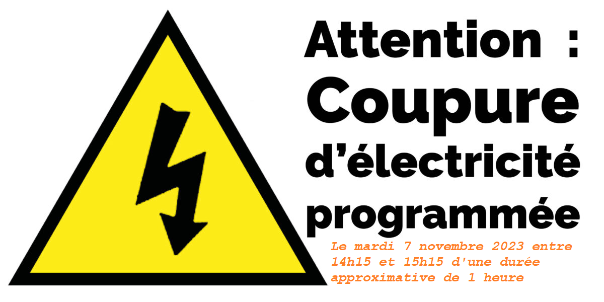 Coupure électricité