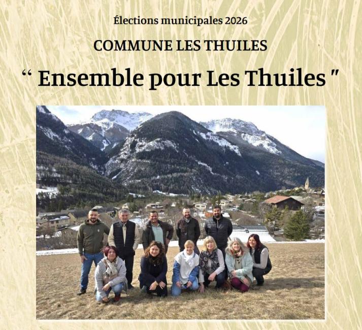 Ensemble pour les Thuiles