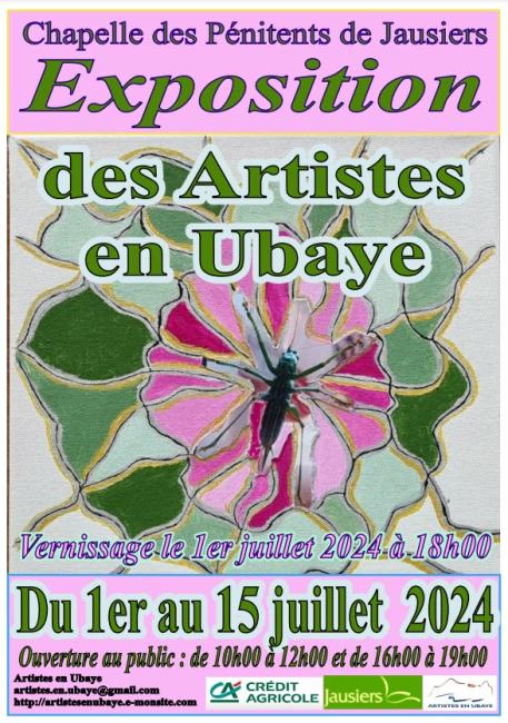 Exposition des artistes en Ubaye