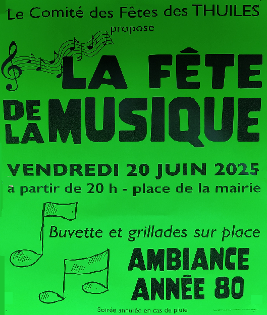 Fête de la musique 2025