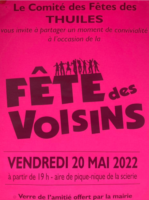 Fête des voisins 2022 Fête des voisins 2022
