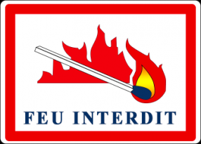 feu interdit