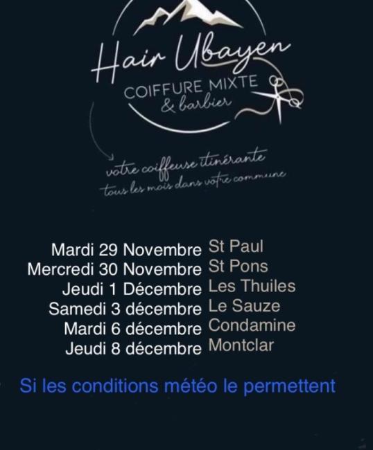 Hair Ubayen décembre