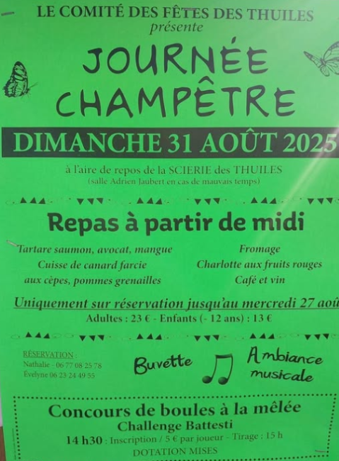 Journée champêtre