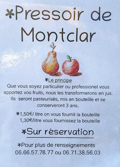 Pressoir de Montclar