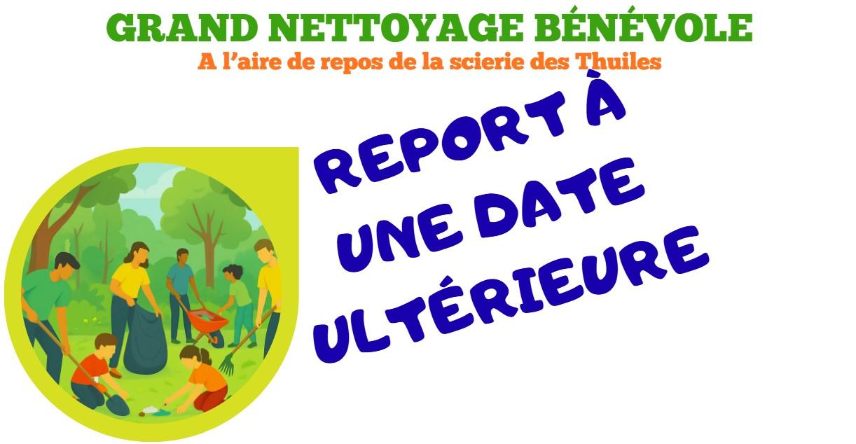 Report nettoyage scierie