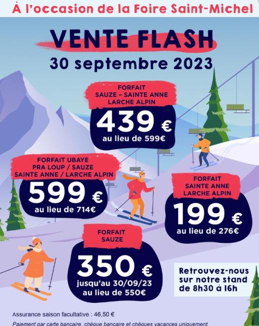 Ski vente flash